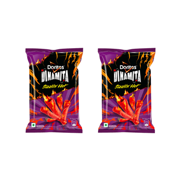Doritos Dinamita Sizzling Hot Nachos Crips - Pack of 2