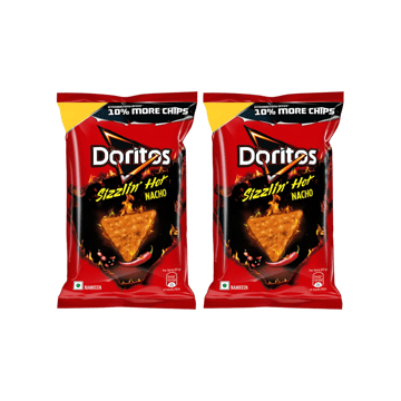 Doritos Sizzlin' Hot Nachos - Pack of 2