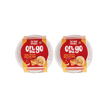 The khao project Classic Hummus & Baked Pita Chips - Pack of 2