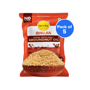 Let's Try Bhujia Packs