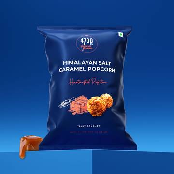 4700BC Himalayan Salt Caramel Gourmet Popcorn