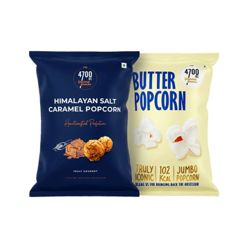 4700BC Himalayan Salt Caramel and Butter Popcorn Combo