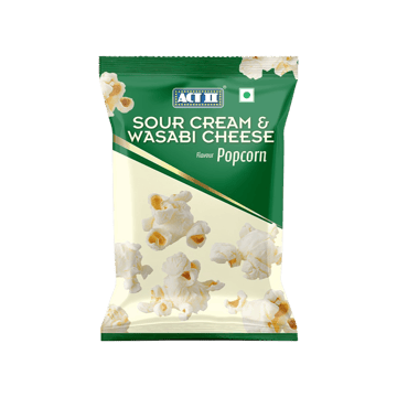 Act II Sour Cream & Wasabi Cheese Popcorn