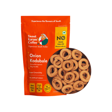 Sweet Karam Coffee Onion Murukku Chakli /Kodubale
