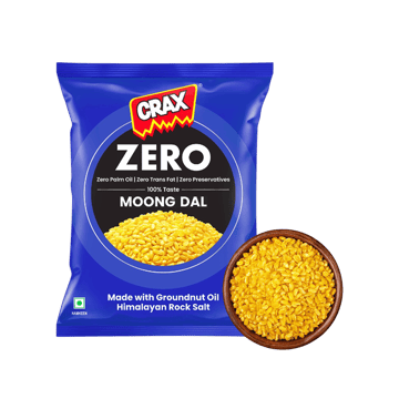 Crax ZERO Moong Dal Namkeen Snacks (No Palm Oil)