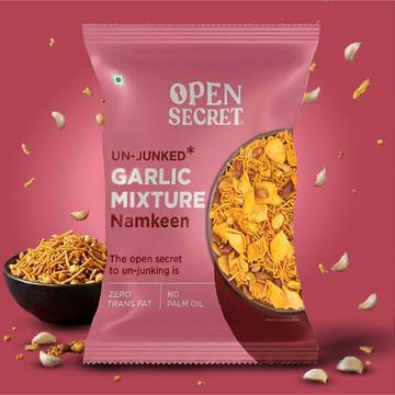 Open Secret Healthy Garlic Mixture Namkeen