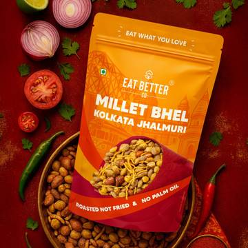 Eat Better Co Millet Kolkata Jhalmuri Bhel