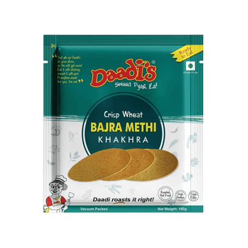 Daadi's Bajra Methi Khakhra