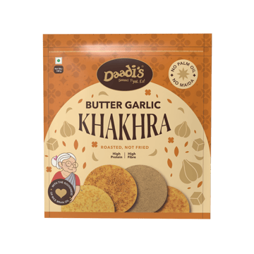 Daadi's Crips Wheat Butter Garlic Khakhra