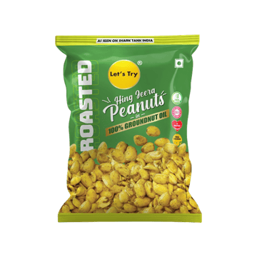 Let's Try Hing Jeera Roasted Peanuts