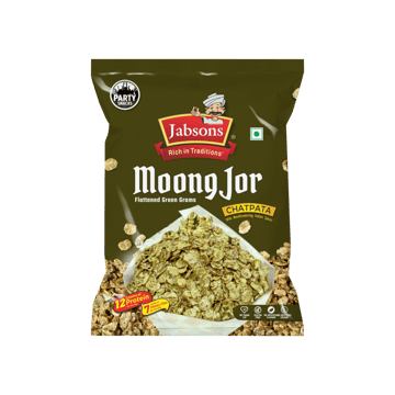 Jabsons Flattened Green Grams Chatpata Moong Jor