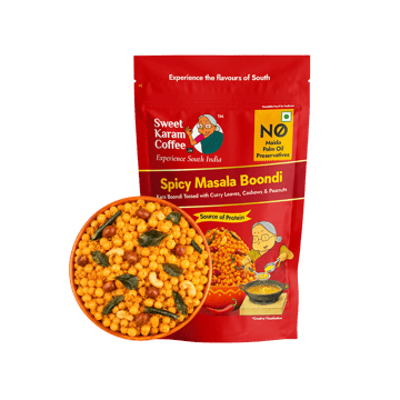 Sweet Karam Coffee Spicy Masala Boondi Namkeen