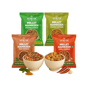 Eat Better Co Roasted Millet Namkeen Combo