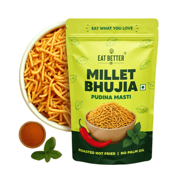 Eat Better Co Pudina Masti Millet Bhujia
