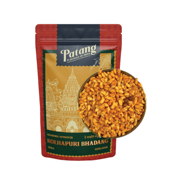 Patang Kolhapuri Bhadang Puffed Rice Namkeen Snacks