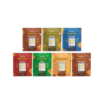 Prolicious High Protein & Fiber Thin Khakhra - Assorted Flavours
