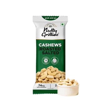 Nutty Gritties Salted & Roasted Flavoured Cashew
