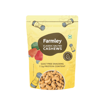 Farmley Classic Salted & Roasted Flavoured Cashew