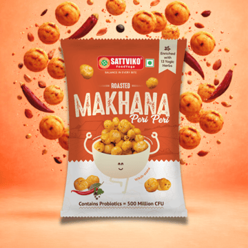 Sattviko Peri Peri Roasted Flavoured Makhana