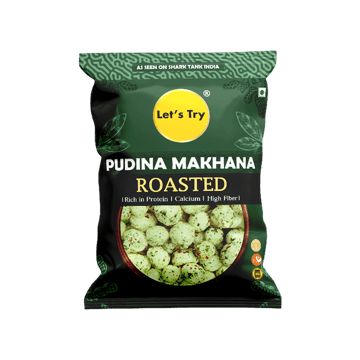 Let's Try Pudina Flavoured Makhana