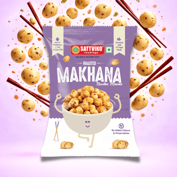 Sattviko Roasted Noodles Masala Flavoured Makhana