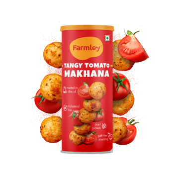 Farmley Tangy Tomato Flavoured Makhana Roasted In Olive Oil