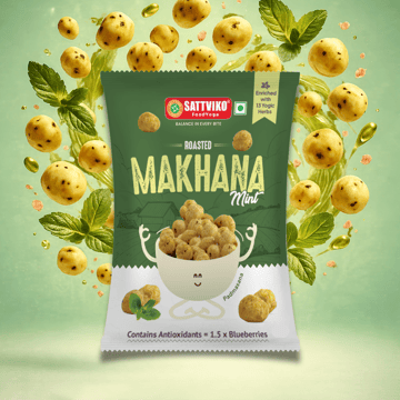 Sattviko Mint Roasted Flavoured Makhana