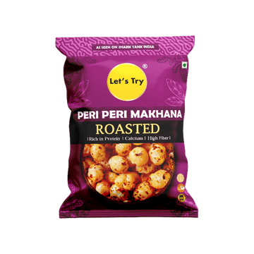 Let's Try Peri Peri Flavoured Makhana