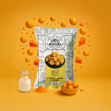 Mr. Makhana Flavoured Makhana (Cheezy Peezy)