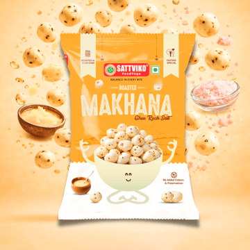 Sattviko Ghee Rock Salt Flavoured Makhana