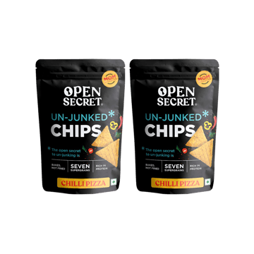 Open Secret Chilli Pizza Baked Chips (High Protein) - Pack of 2