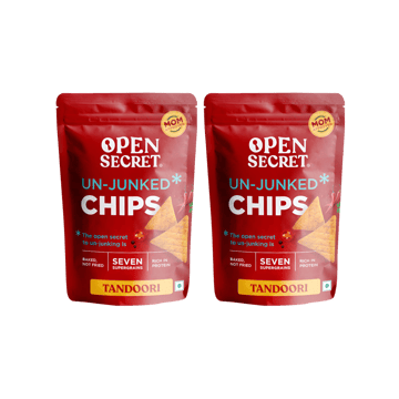 Open Secret Tandoori Baked Chips (High Protein) - Pack of 2