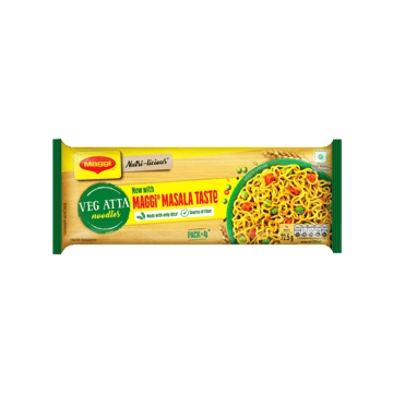 Maggi Nutrilicious Veg Atta Noodles Made with Only Atta Flour