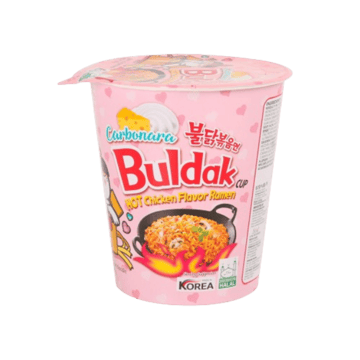 Samyang Buldak Carbonara Hot Chicken Ramen Cup Noodles