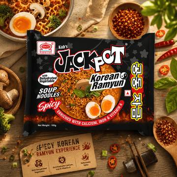 Kab's Jackpot Korean Ramyun Soup Noodles