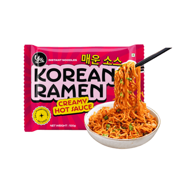 Yu Creamy Hot Sauce Korean Ramen Instant Noodles
