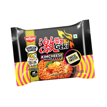Nissin Geki Kimcheese Korean Ramen Instant Noodles (Cheese Twister)