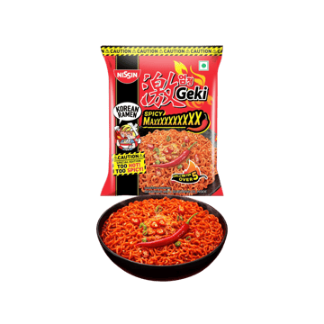 Nissin Geki Spicy Maxx Korean Ramen Noodles
