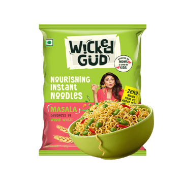 WickedGud Masala No Maida & No Oil Instant Noodles