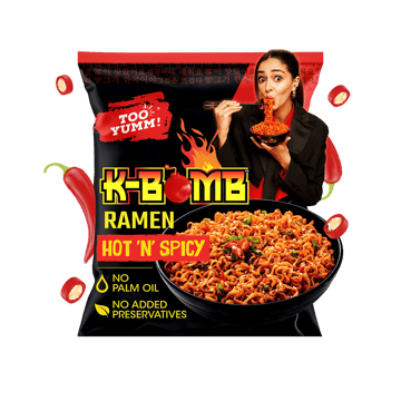 Too Yumm Hot n Spicy Korean Ramen Instant Noodles