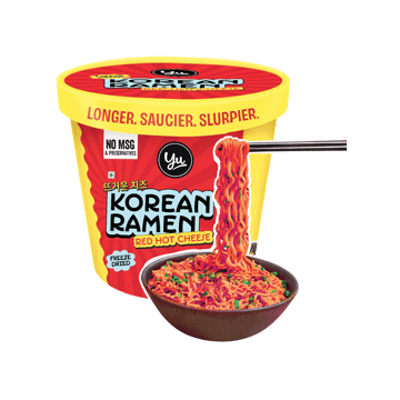 Yu Red Hot Cheese Korean Cup Noodles