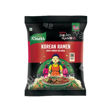 Knorr Korean Ramen Spicy Kimchi Veg Flavoured Instant Noodles