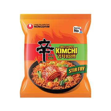 Nongshim Kimchi Shin Ramyun Stir Fry Instant Noodles