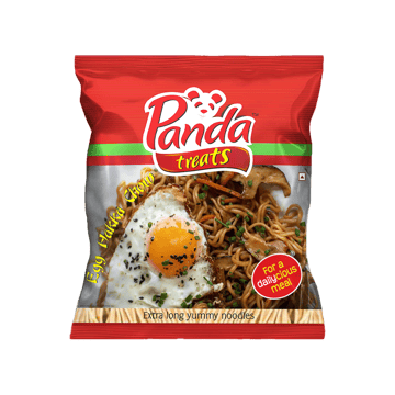 Panda Treats Egg Hakka Noodles