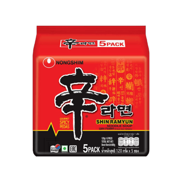 Nongshim Shin Ramyun Spicy Flavoured Instant Noodle Soup
