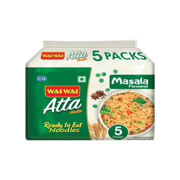 Wai Wai Atta Healthy Instant Noodles (Masala)