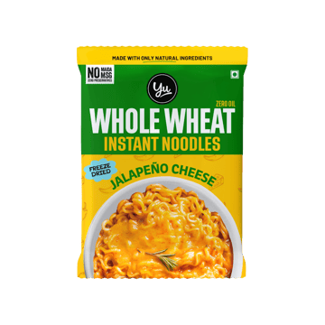 Yu 100% Whole Wheat Jalapeno Cheese Instant Noodles