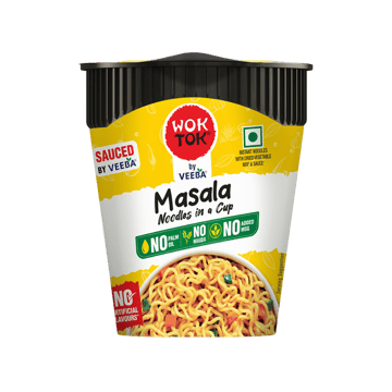 Wok Tok by Veeba Masala Cup Noodles (No Maida & Palm Oil)