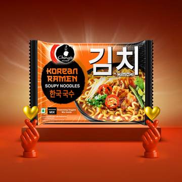 Ching's Secret Kimchi Korean Ramen Soupy Noodles