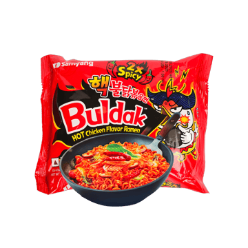 Samyang 2x Spicy Ramen Instant Noodles - Hot Chicken Flavour
